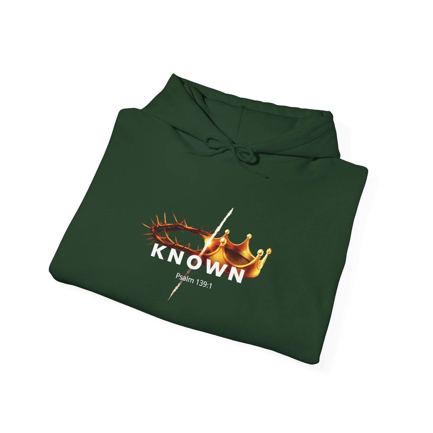 KNOWN | Psalm 139:1 scripture sweatshirt