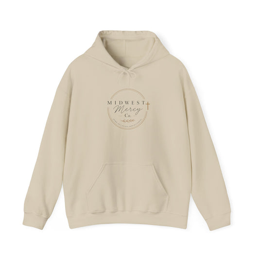 Midwest Mercy Co Script Logo Hoodie