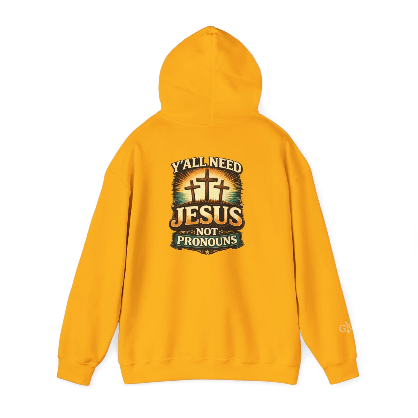 Jesus Not Pronouns Hoodie