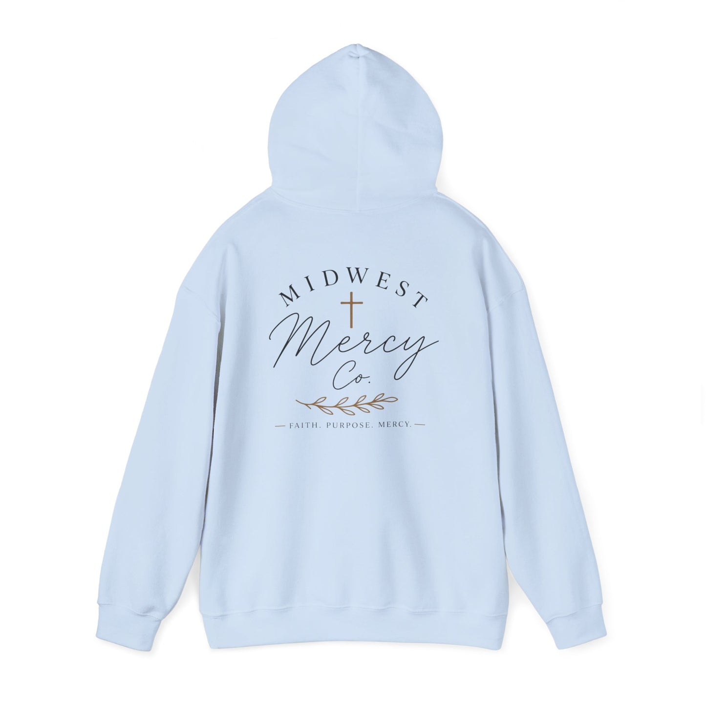 Midwest Mercy Co Script Logo Hoodie