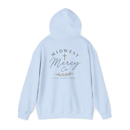 Midwest Mercy Co Script Logo Hoodie