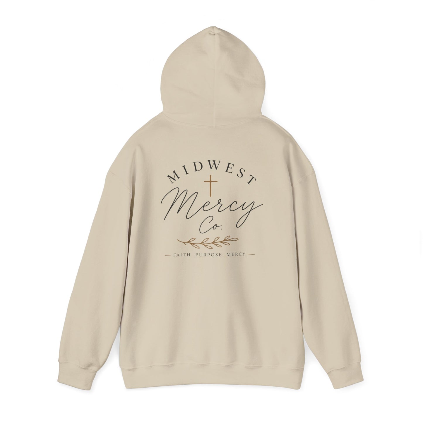 Midwest Mercy Co Script Logo Hoodie