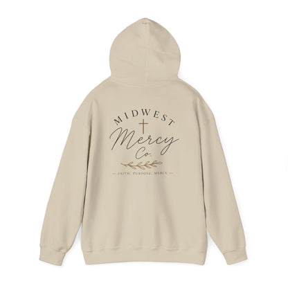 Midwest Mercy Co Script Logo Hoodie