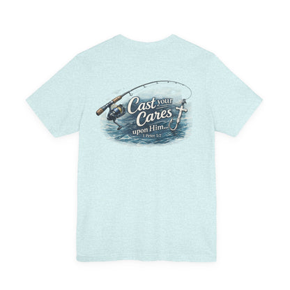 Cast Your Cares Fishing T-Shirt