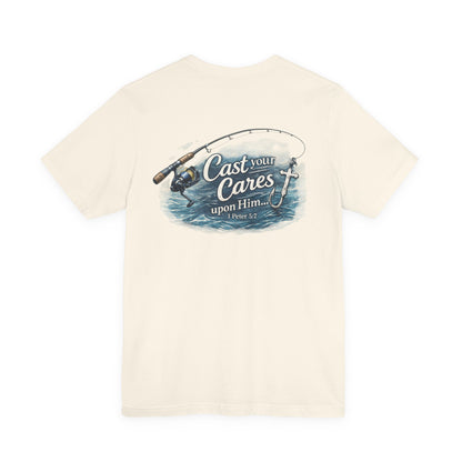 Cast Your Cares Fishing T-Shirt