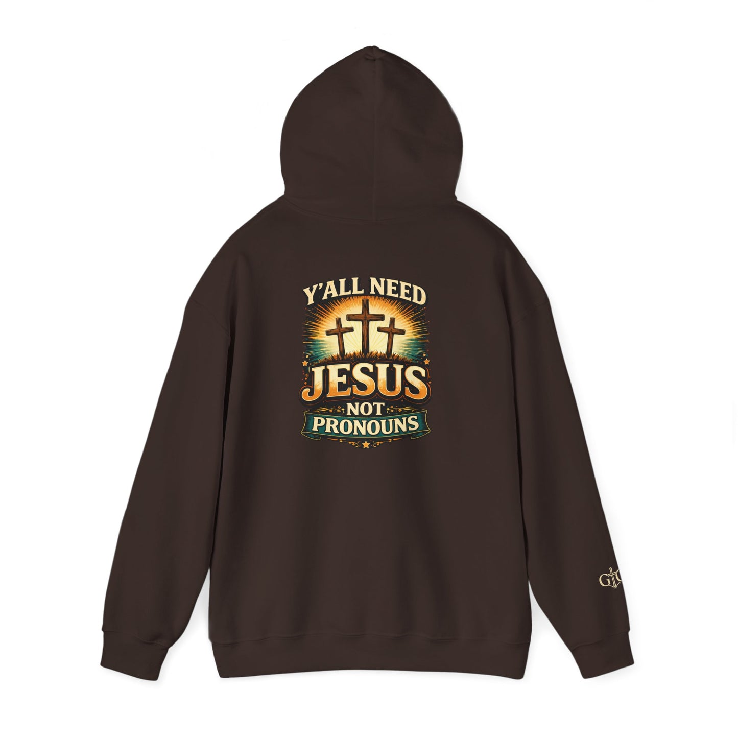 Jesus Not Pronouns Hoodie