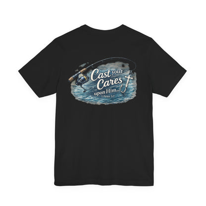 Cast Your Cares Fishing T-Shirt