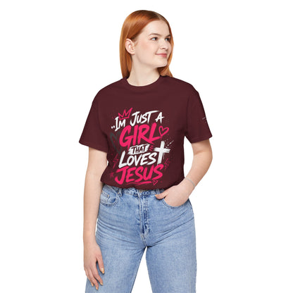 Girl that Loves Jesus T Shirt