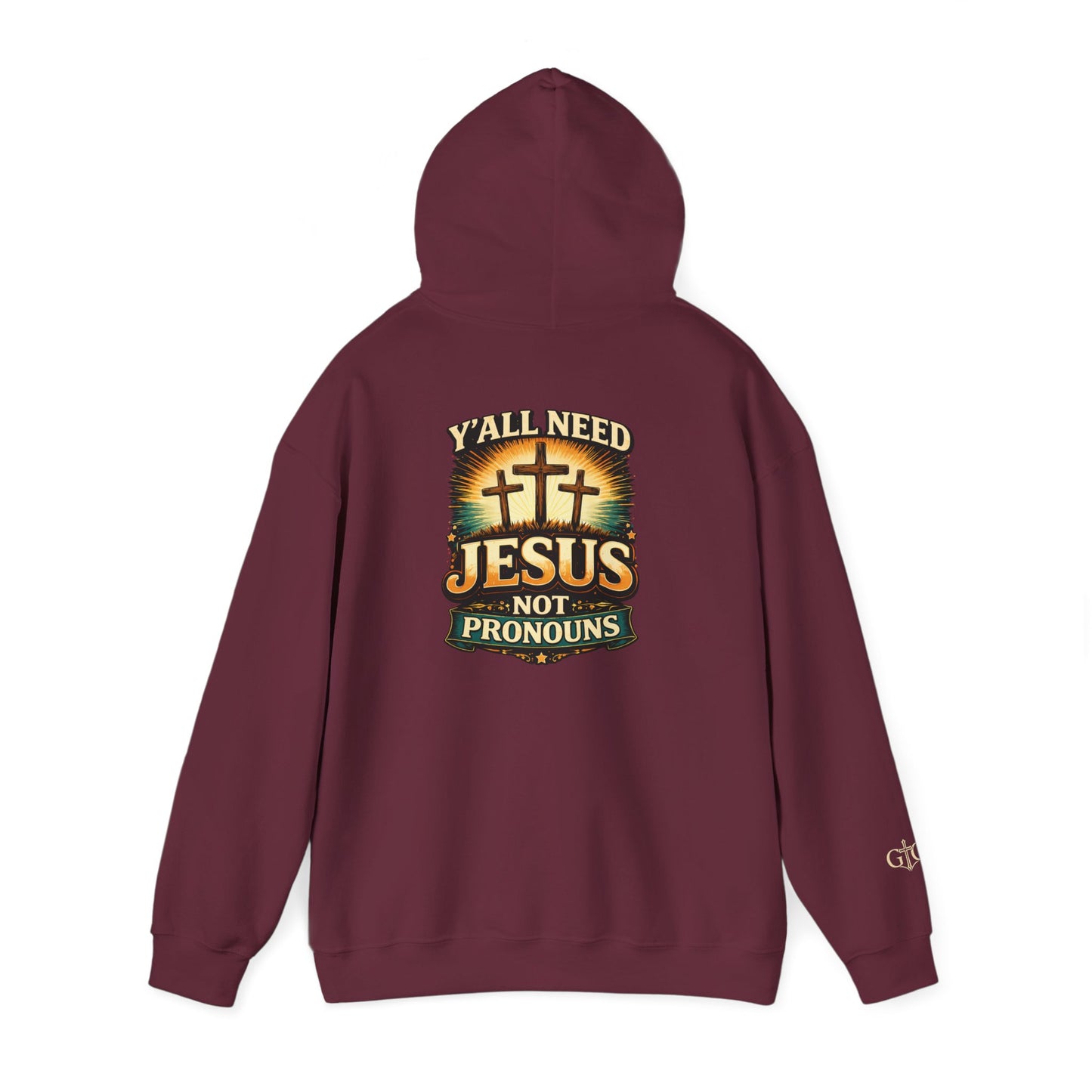 Jesus Not Pronouns Hoodie