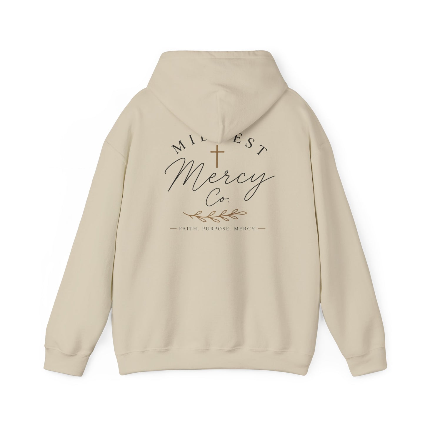 Midwest Mercy Co Script Logo Hoodie