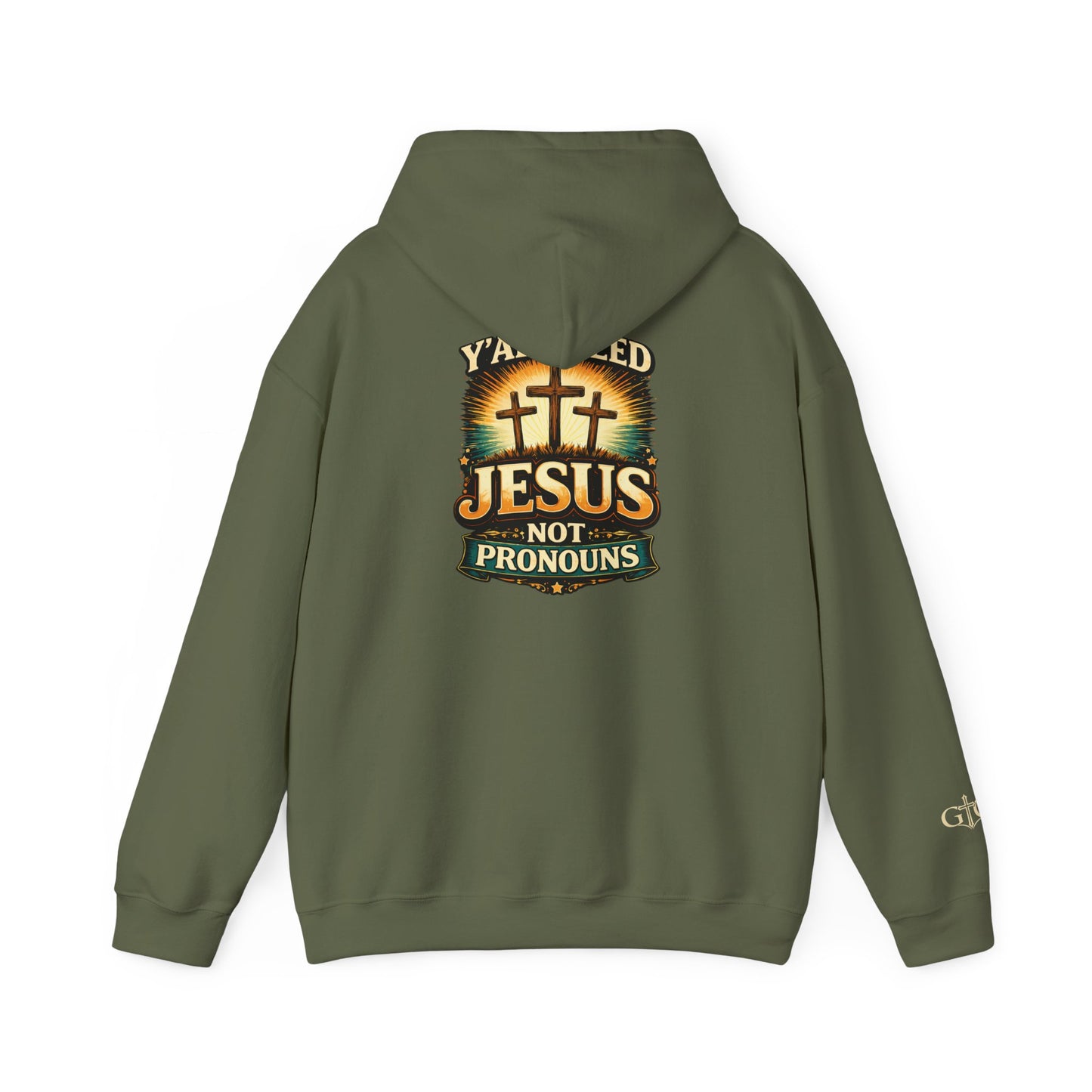 Jesus Not Pronouns Hoodie
