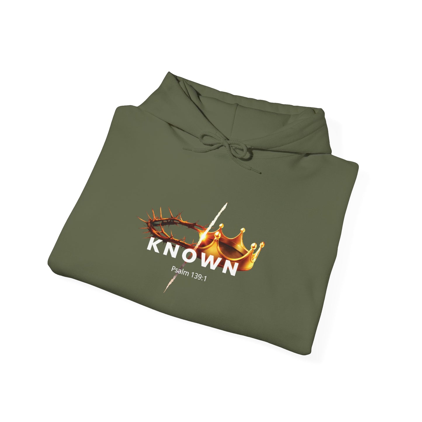 KNOWN | Psalm 139:1 scripture sweatshirt