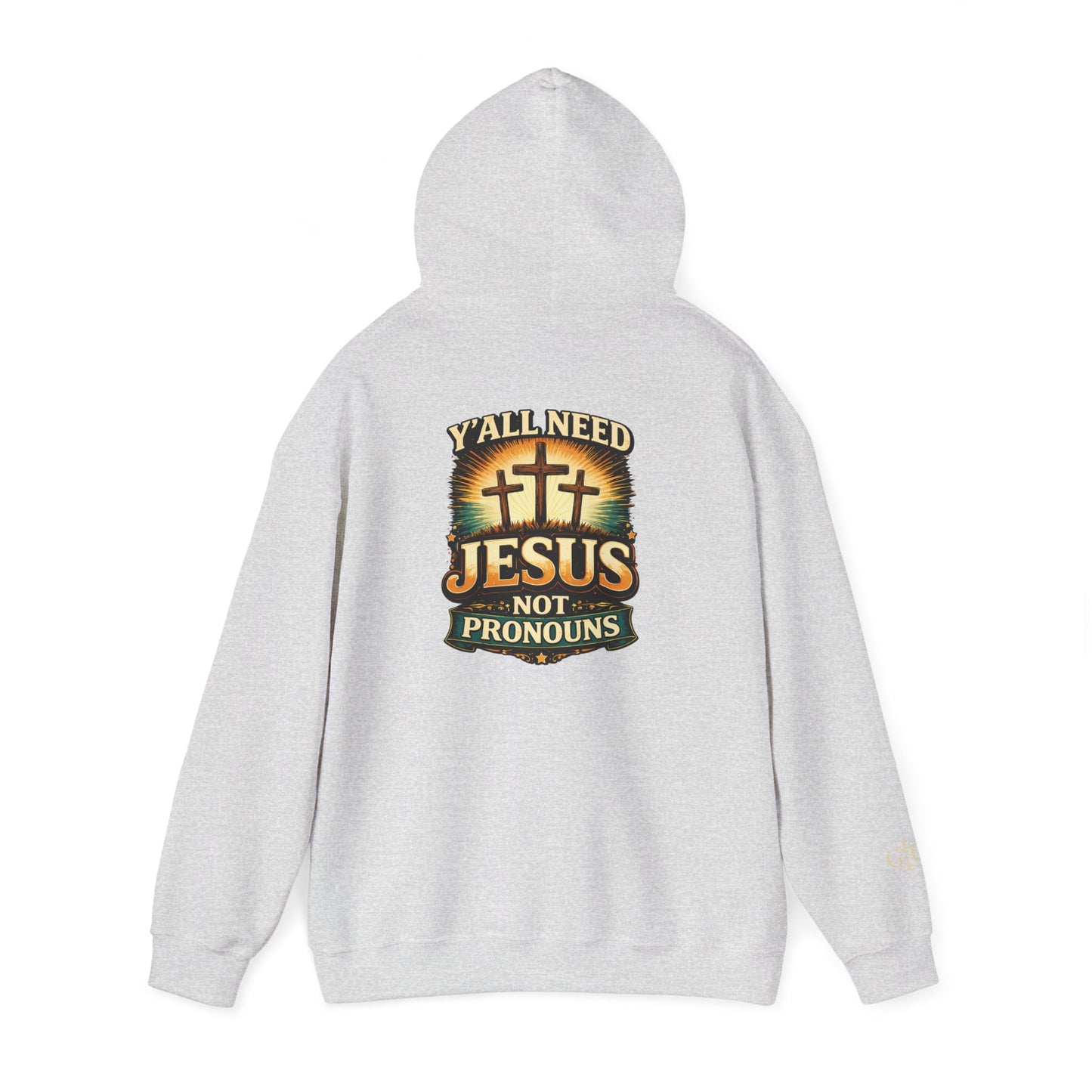 Jesus Not Pronouns Hoodie