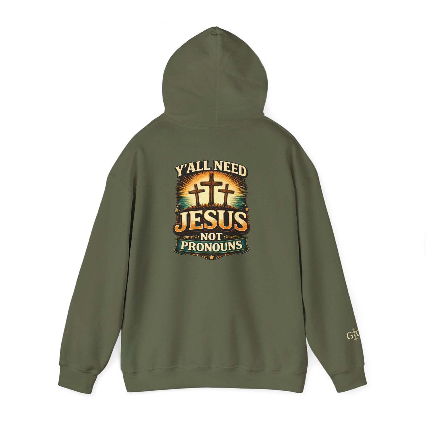 Jesus Not Pronouns Hoodie