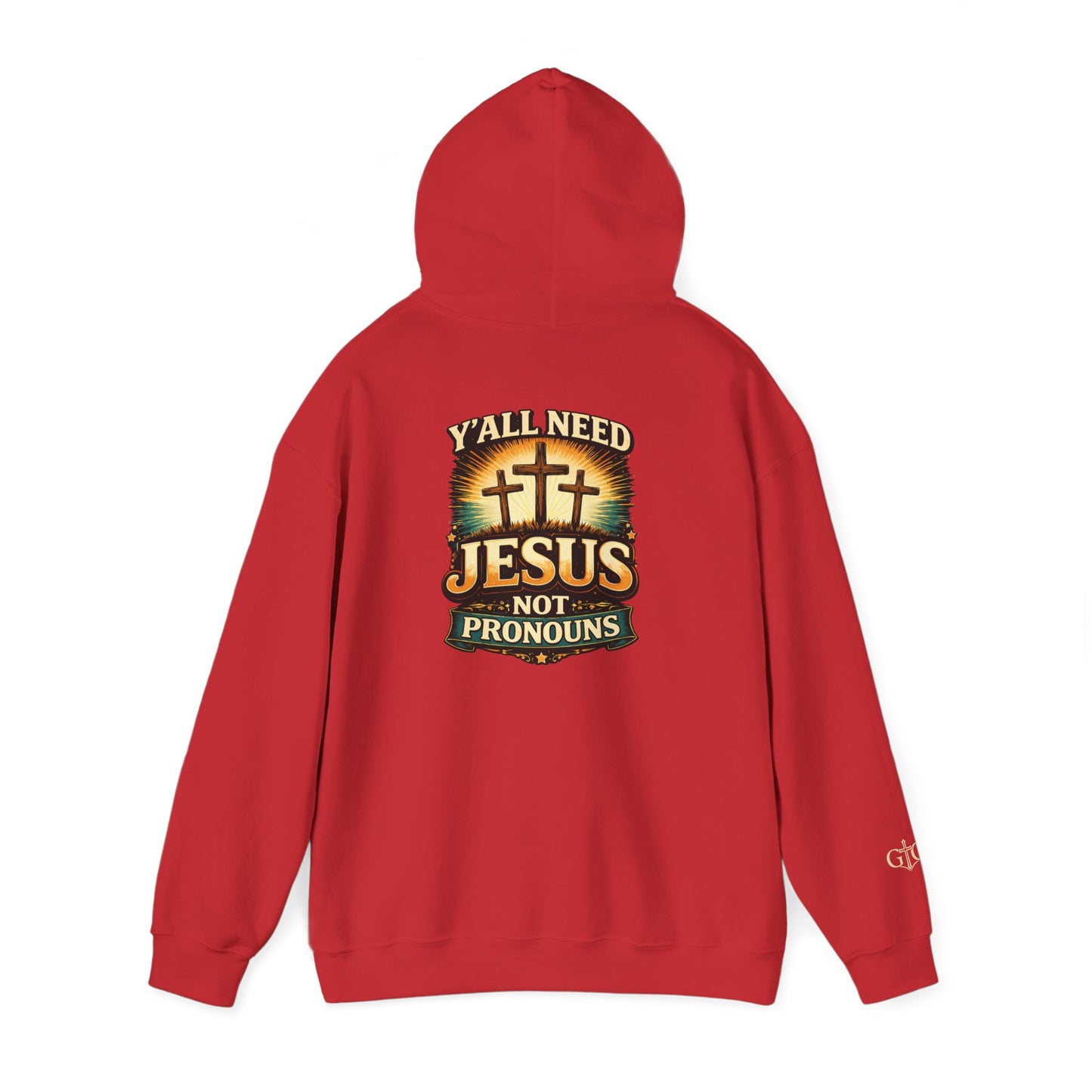 Jesus Not Pronouns Hoodie