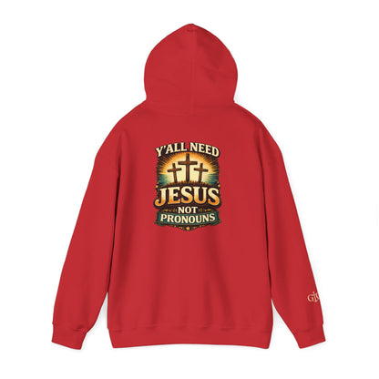 Jesus Not Pronouns Hoodie