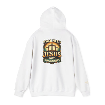 Jesus Not Pronouns Hoodie