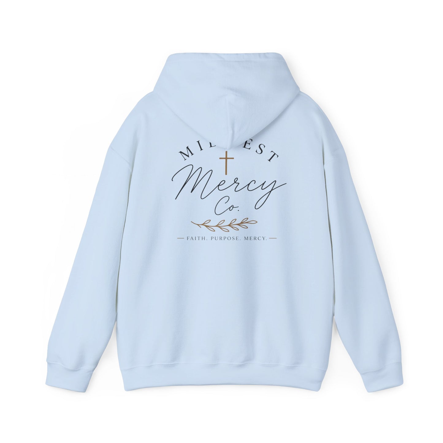 Midwest Mercy Co Script Logo Hoodie