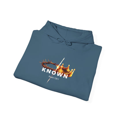 KNOWN | Psalm 139:1 scripture sweatshirt