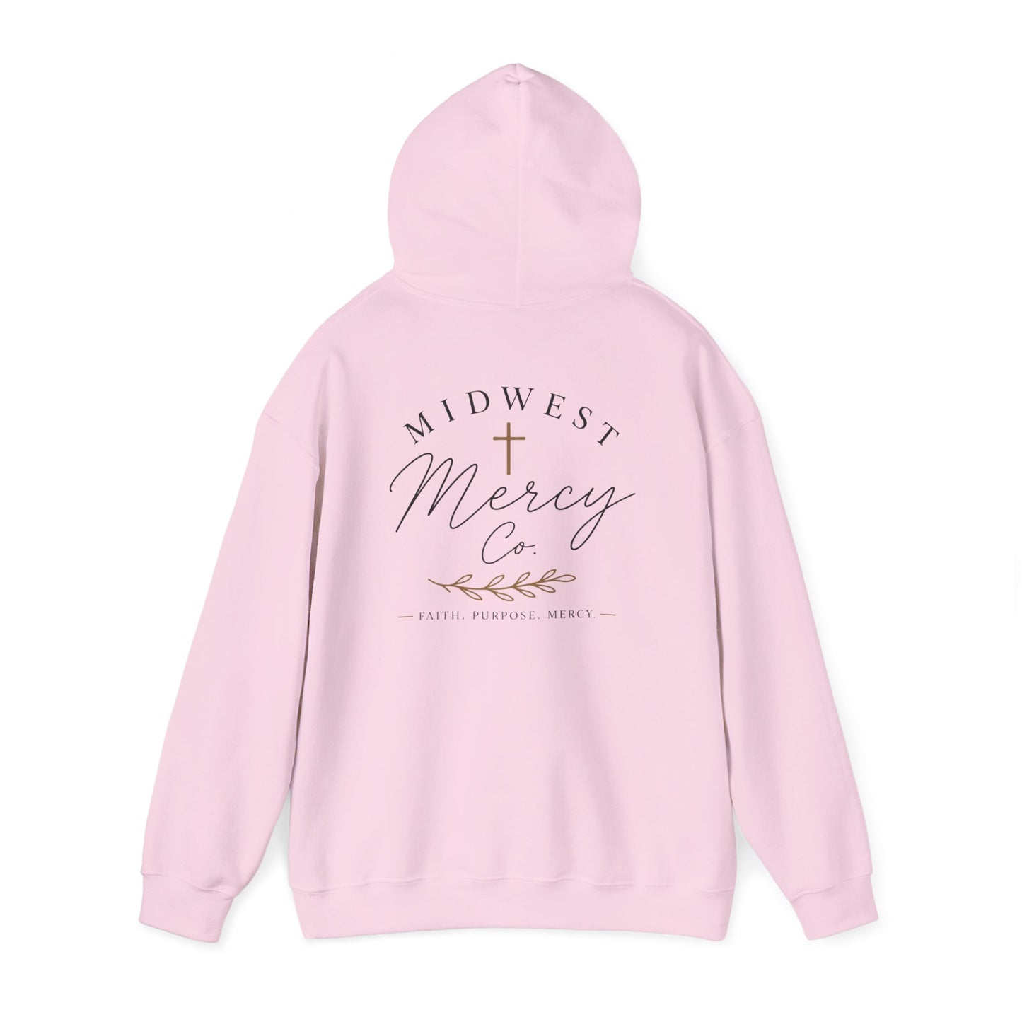 Midwest Mercy Co Script Logo Hoodie