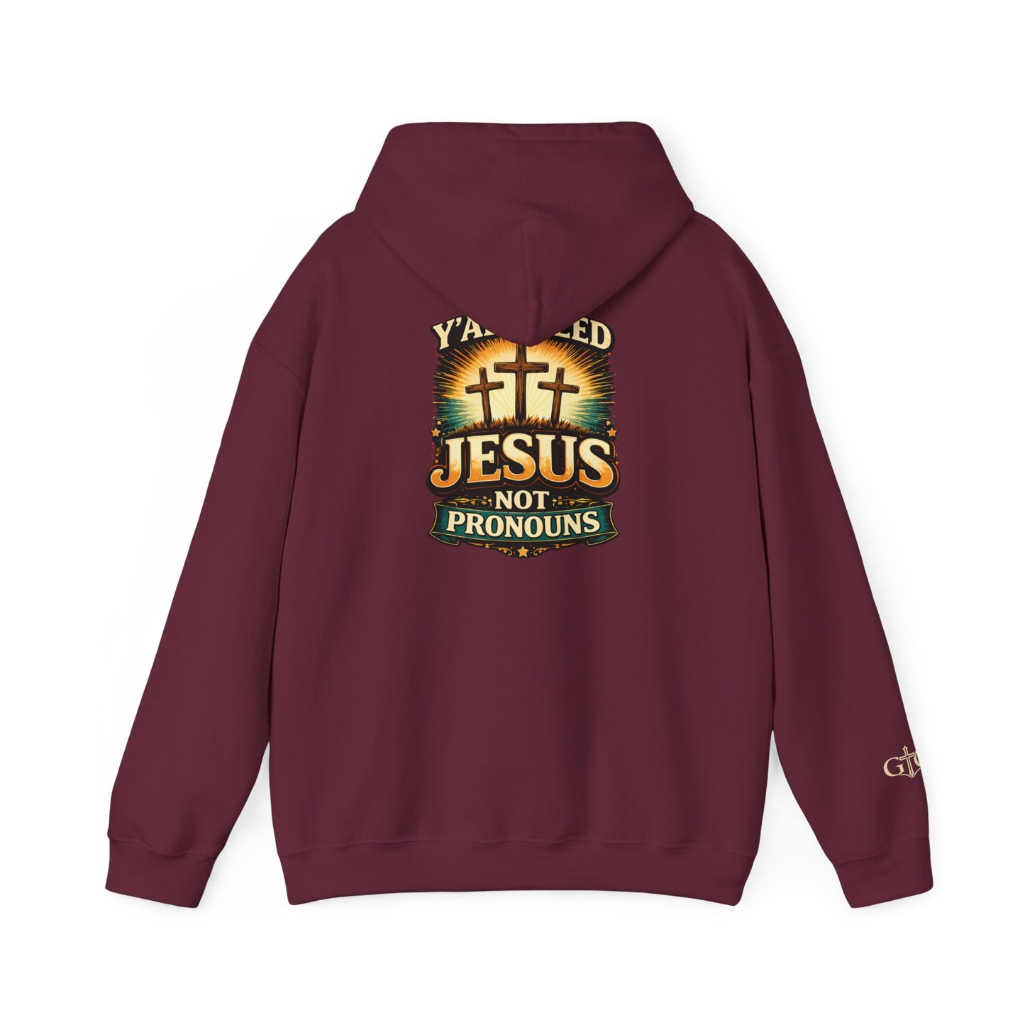 Jesus Not Pronouns Hoodie
