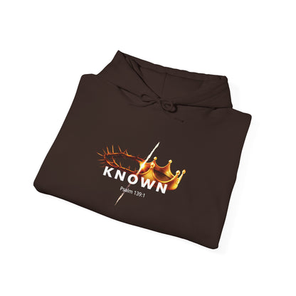 KNOWN | Psalm 139:1 scripture sweatshirt