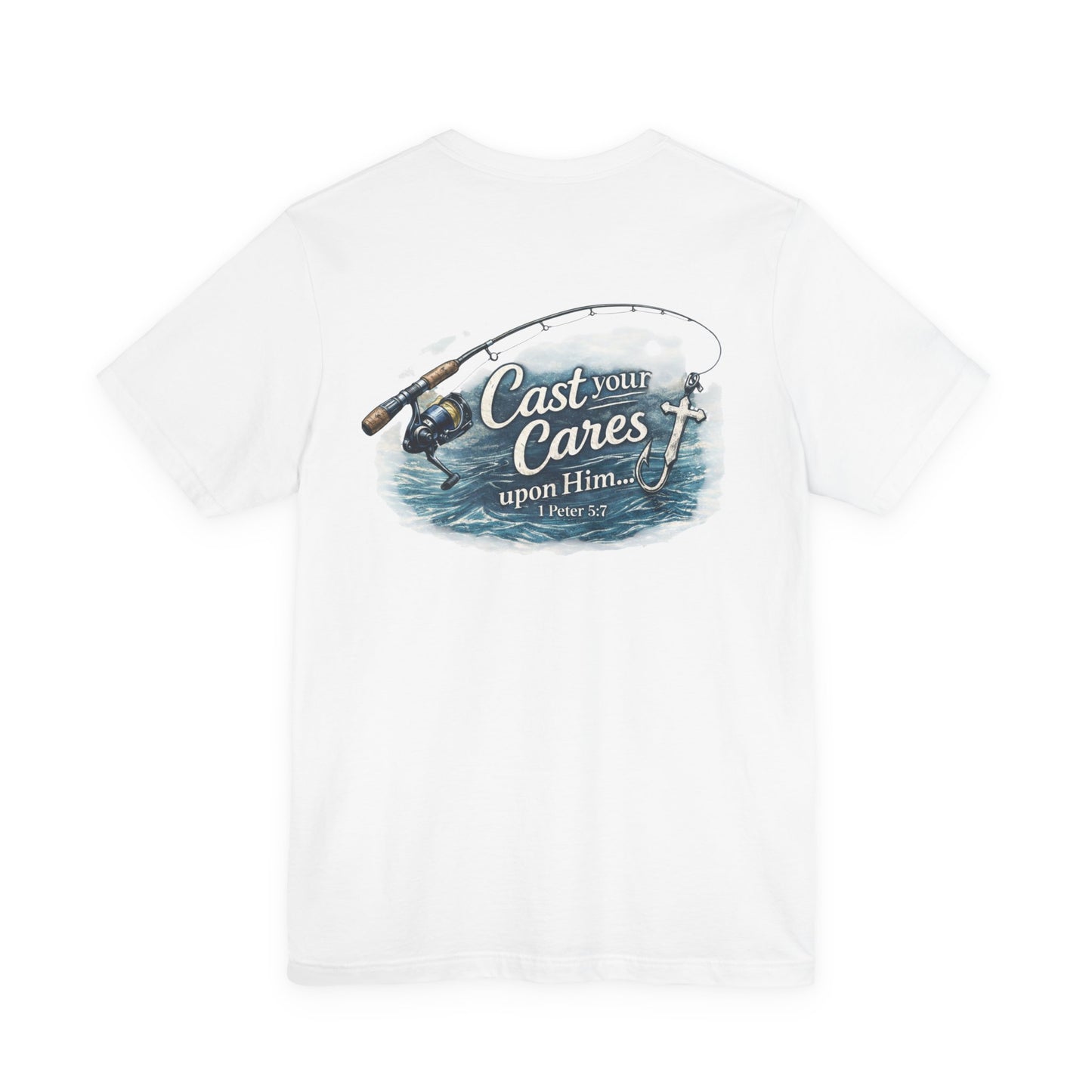 Cast Your Cares Fishing T-Shirt