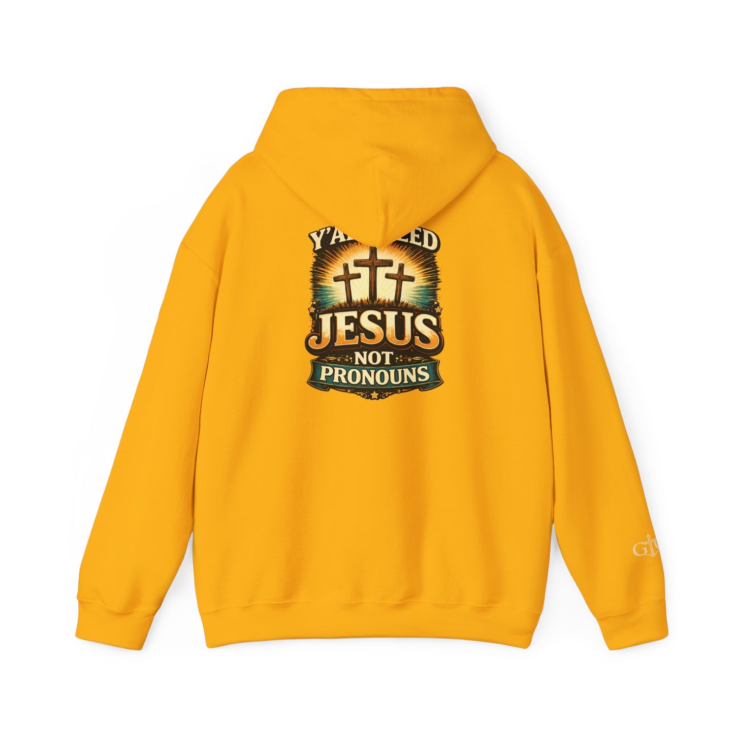 Jesus Not Pronouns Hoodie