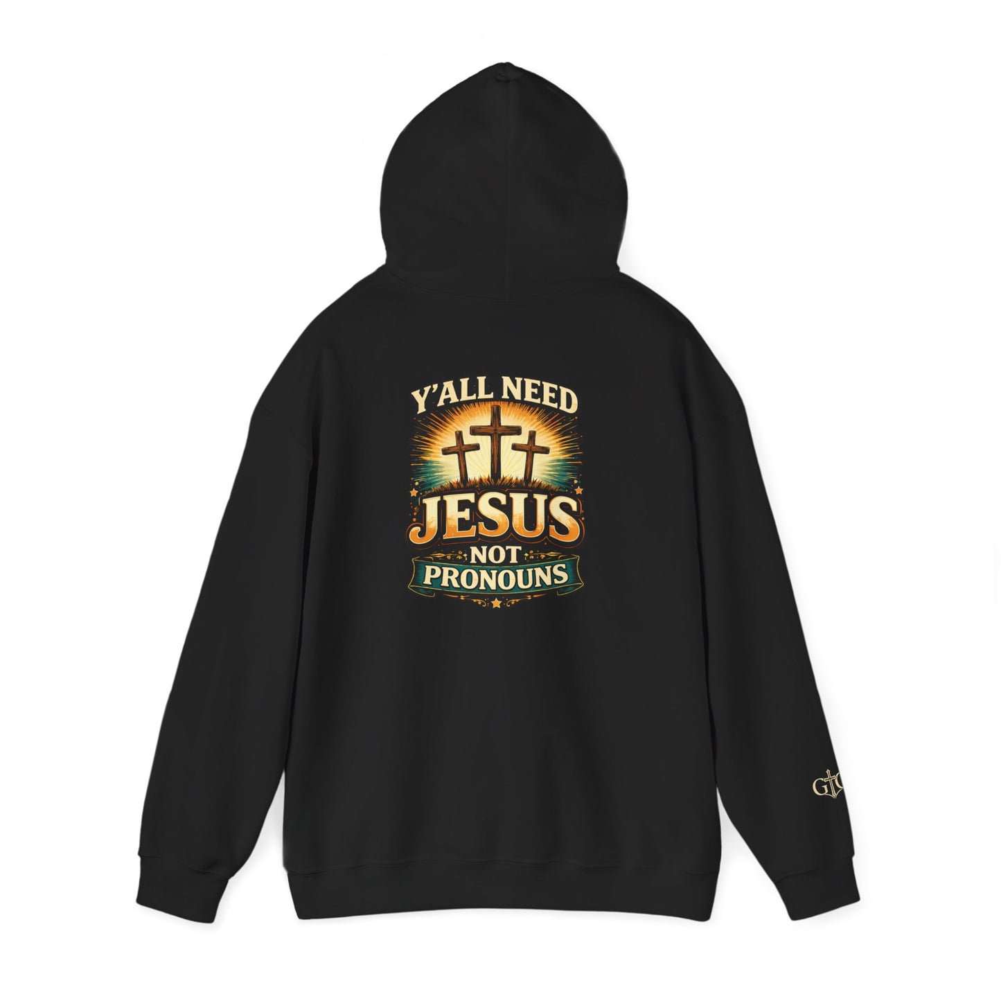 Jesus Not Pronouns Hoodie