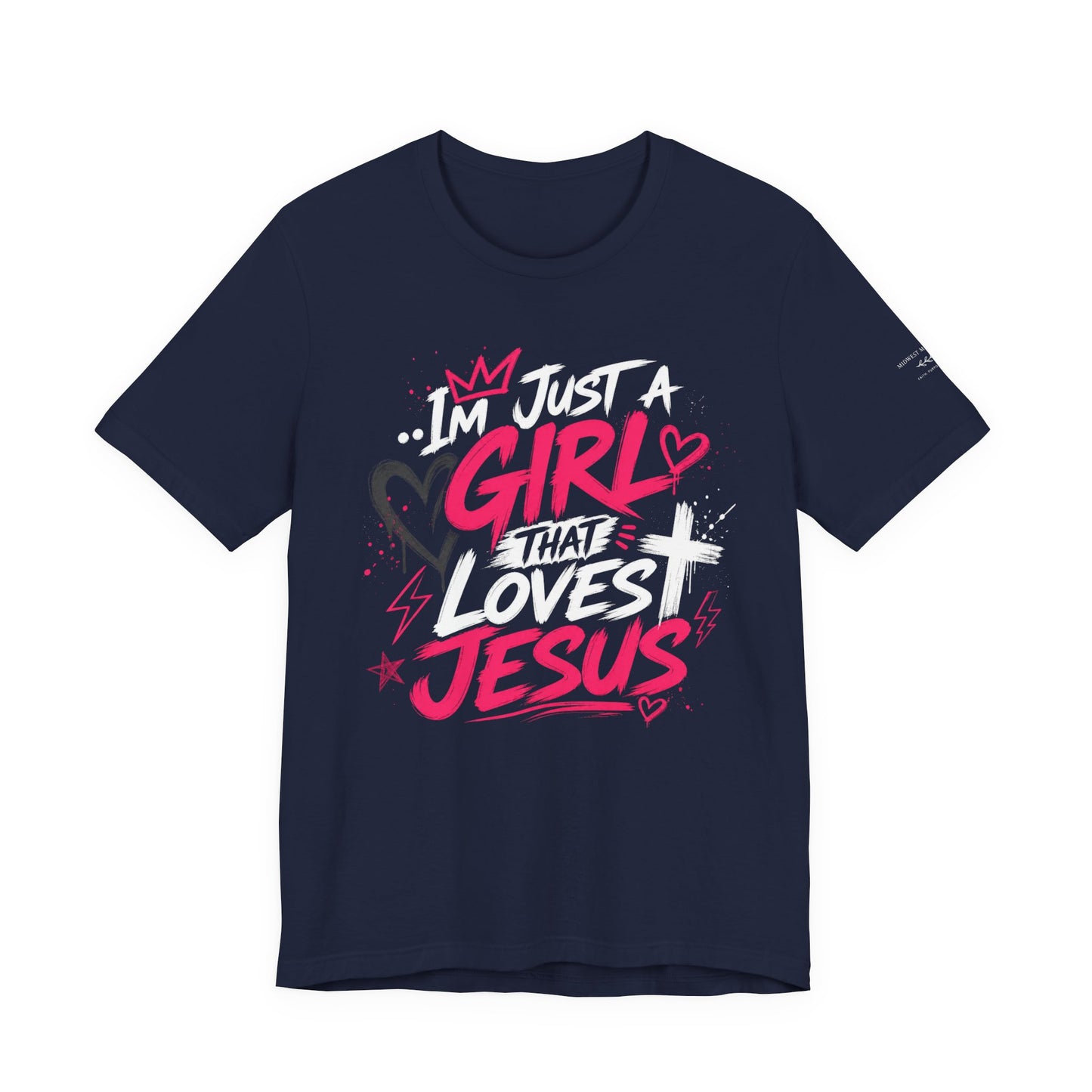Girl that Loves Jesus T Shirt