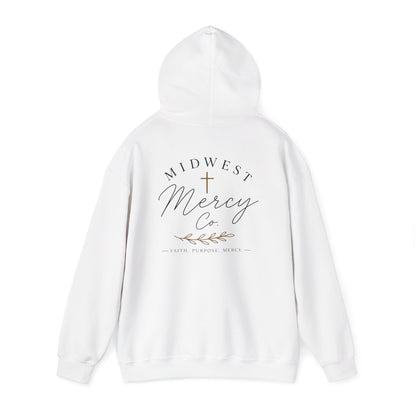 Midwest Mercy Co Script Logo Hoodie