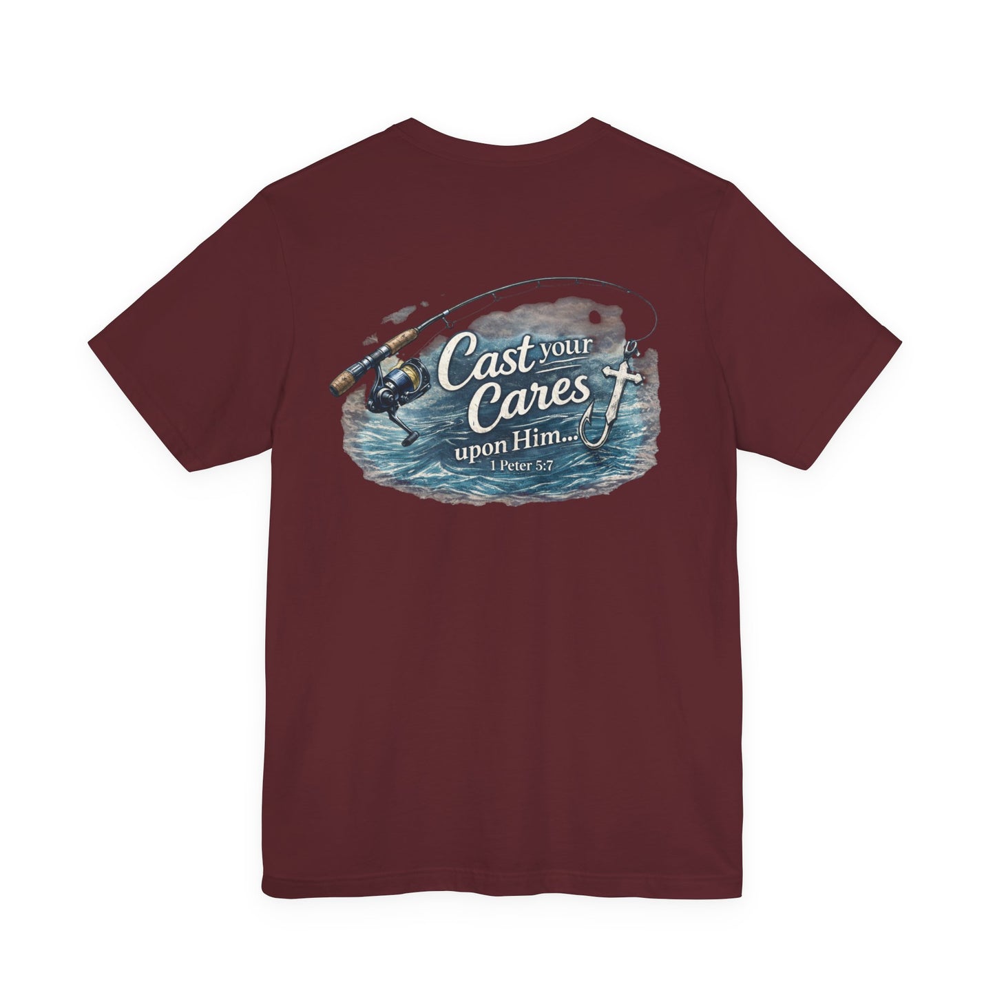 Cast Your Cares Fishing T-Shirt