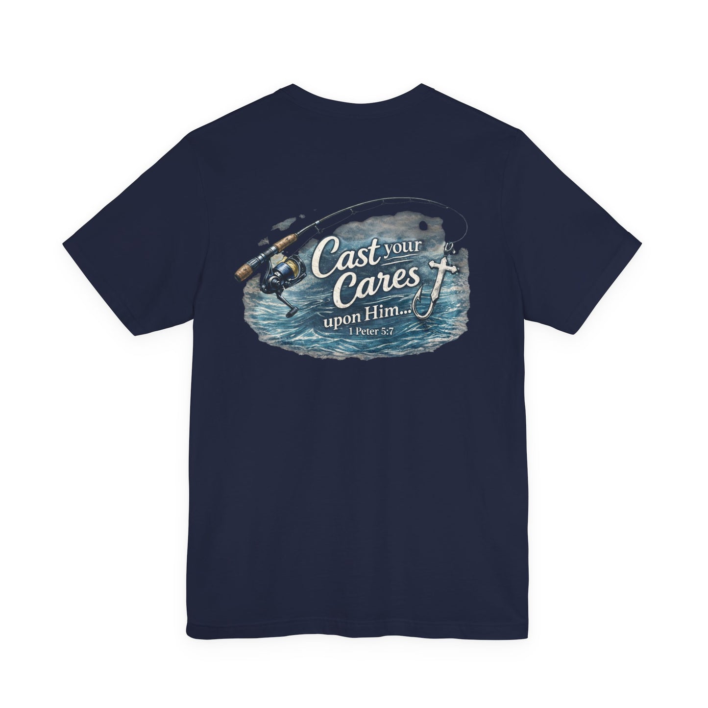 Cast Your Cares Fishing T-Shirt