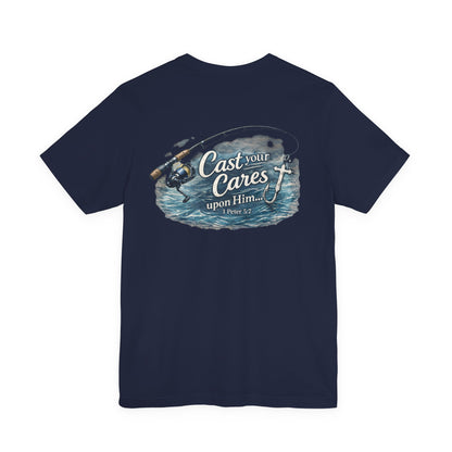 Cast Your Cares Fishing T-Shirt