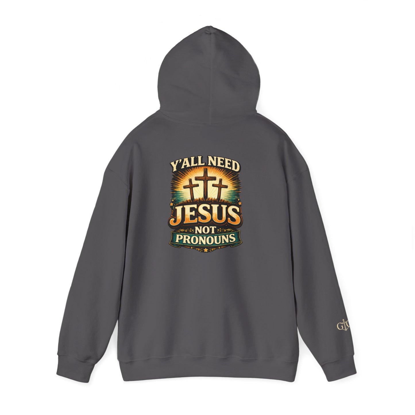 Jesus Not Pronouns Hoodie