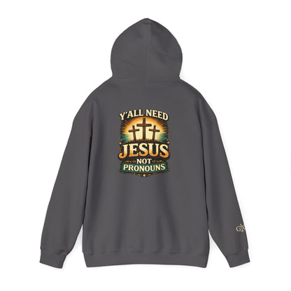 Jesus Not Pronouns Hoodie