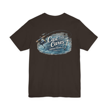 Cast Your Cares Fishing T-Shirt