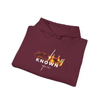 KNOWN | Psalm 139:1 scripture sweatshirt