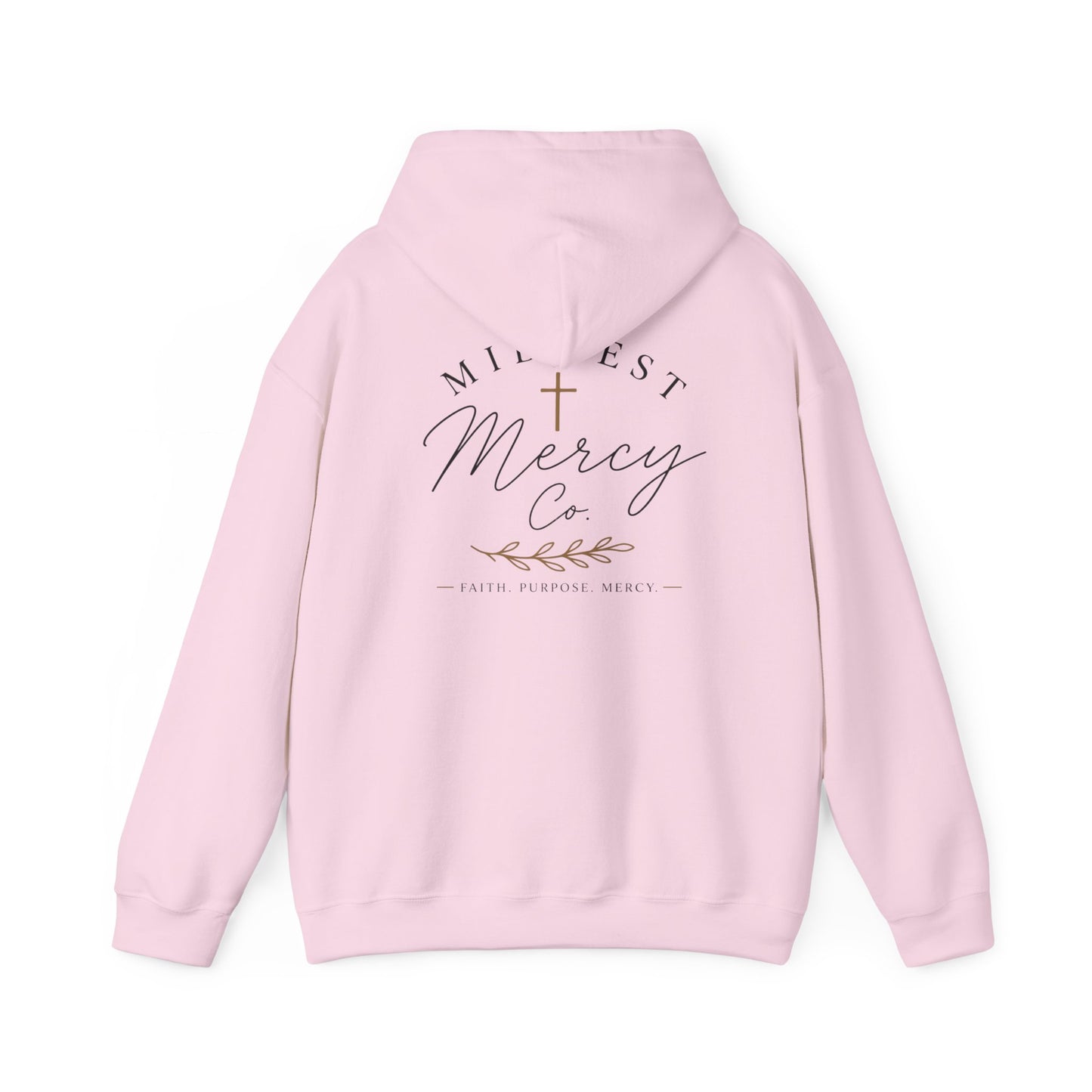 Midwest Mercy Co Script Logo Hoodie